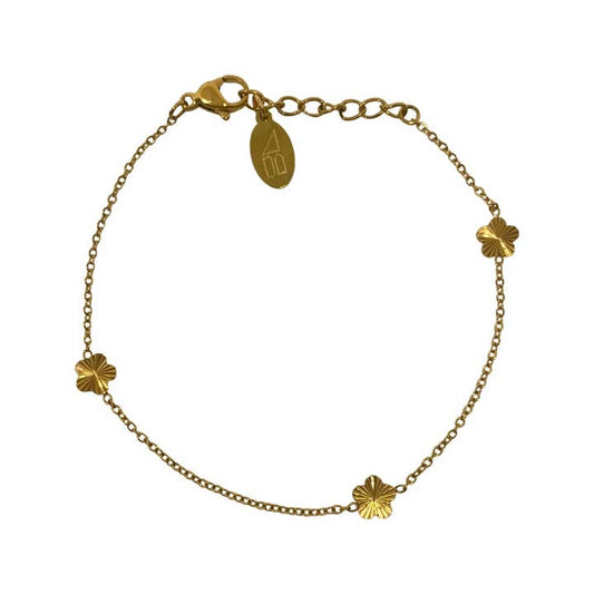 Nikki Smith Waterproof Bracelet Lexi Flower Gold