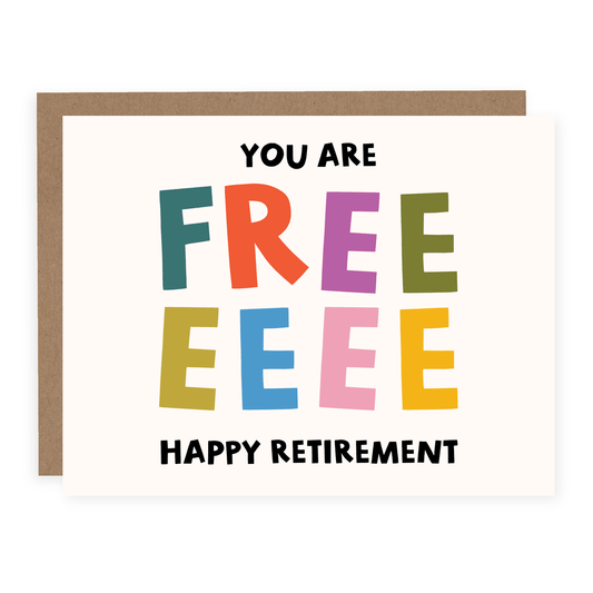PBH Card YOU ARE FREE RETIREMENT