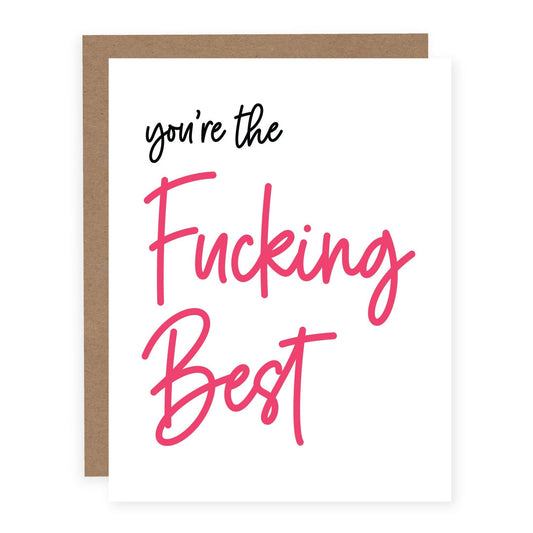 PBH Card  YOU'RE THE F-ING BEST