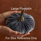 YHC Handmade LARGE Velvet Pumpkins