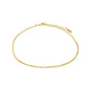 PA Care Recycled Ankle Chain Gold