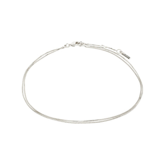 PA Care Recycled Ankle Chain Silver