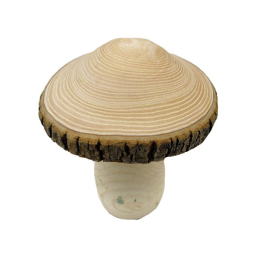 Large Wooden Mushroom