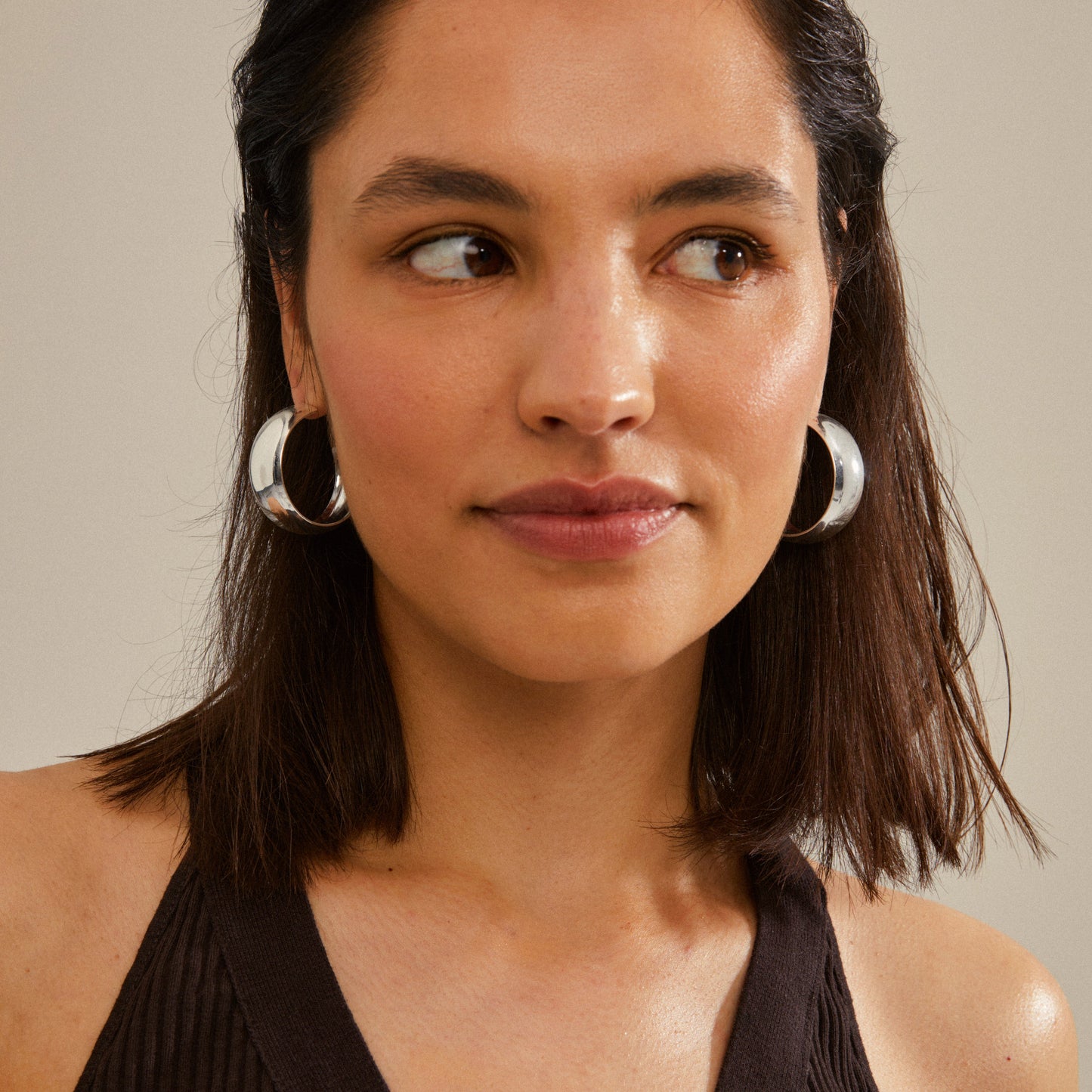 Pilgrim Earrings Naia Chunky Hoop