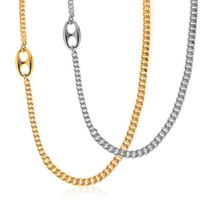 Anuja 2 Chain Bracelet or Choker Gold