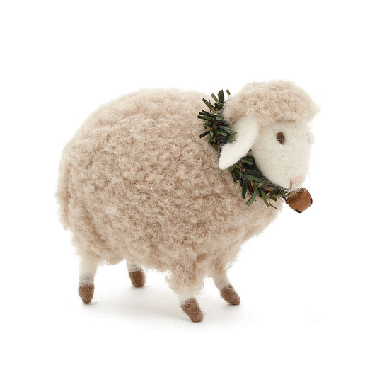 Fluffy Brown Sheep 4.5"