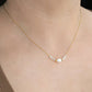 Blueyejewelry Waterproof Necklace Gold Pearl Chains