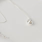 Blueyejewelry Necklace Dainty Sterling Silver Pearl Pendant