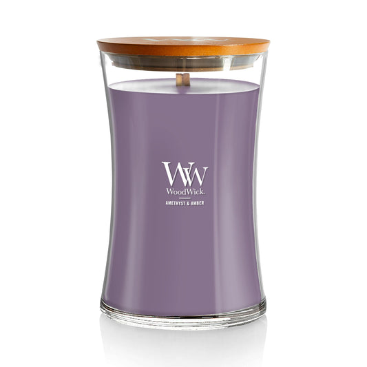 WoodWick Candle Amethyst Amber