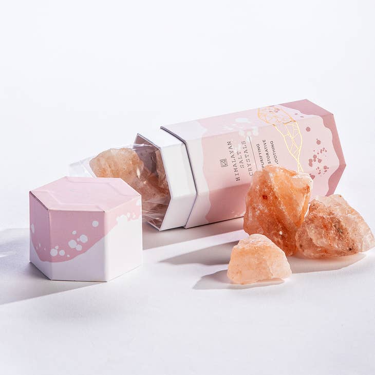 Geo Crystal Box Himalayan Salt