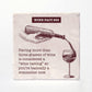 Versatile Coasters Canada Wine Facts Coasters