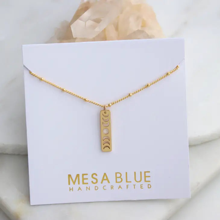 Mesa Blue Moon Phase Necklace