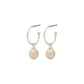 Pilgrim Earrings Eila Pearl