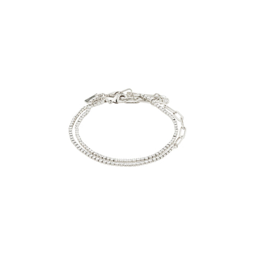 Pilgrim Bracelet Rowan Crystal 2-in-1