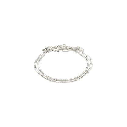 Pilgrim Bracelet Rowan Crystal 2-in-1