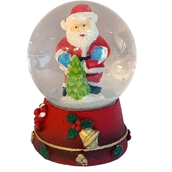 Christmas Snow Globe 2.25"