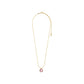 PN Callie Recycled Rose Crystal Pendant Gold