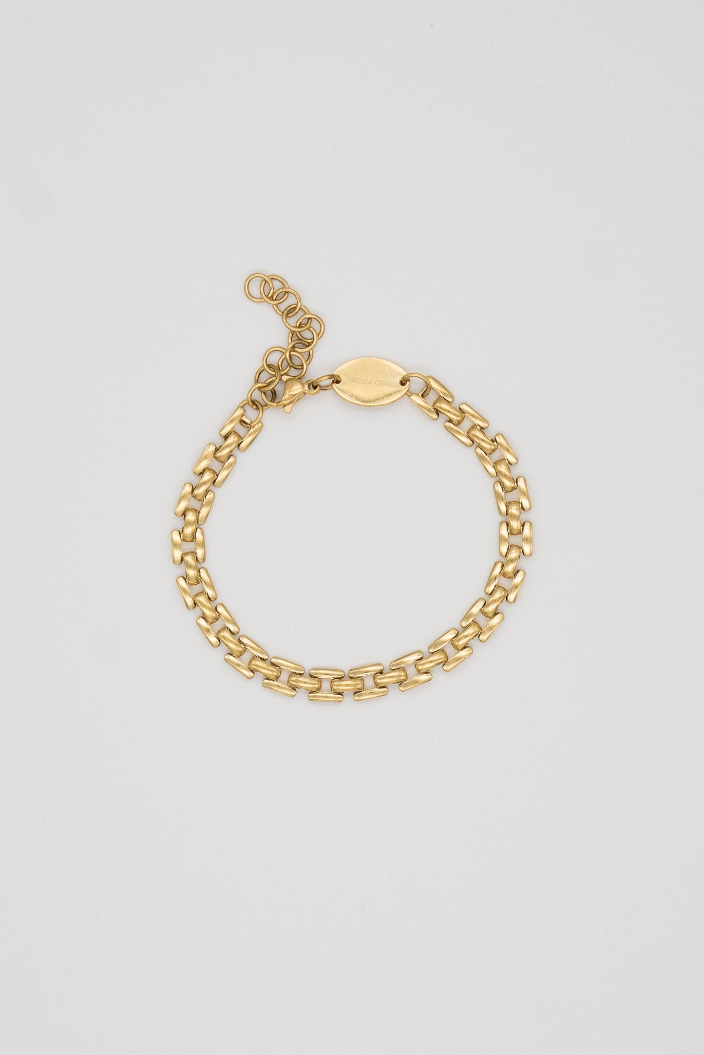 Brenda Grands Waterproof Bracelet Squared Chain