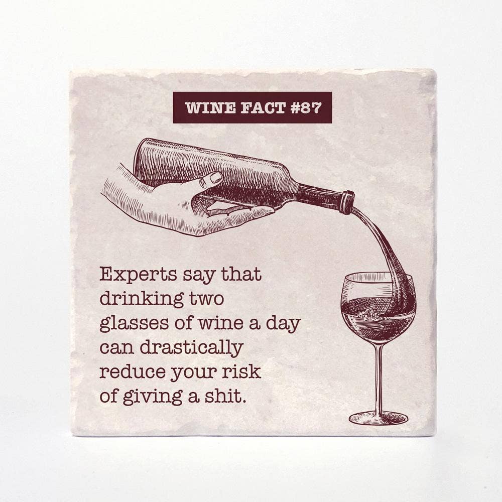 Versatile Coasters Canada Wine Facts Coasters