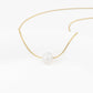 Blueyejewelry Waterproof Necklace Gold Pearl Chains