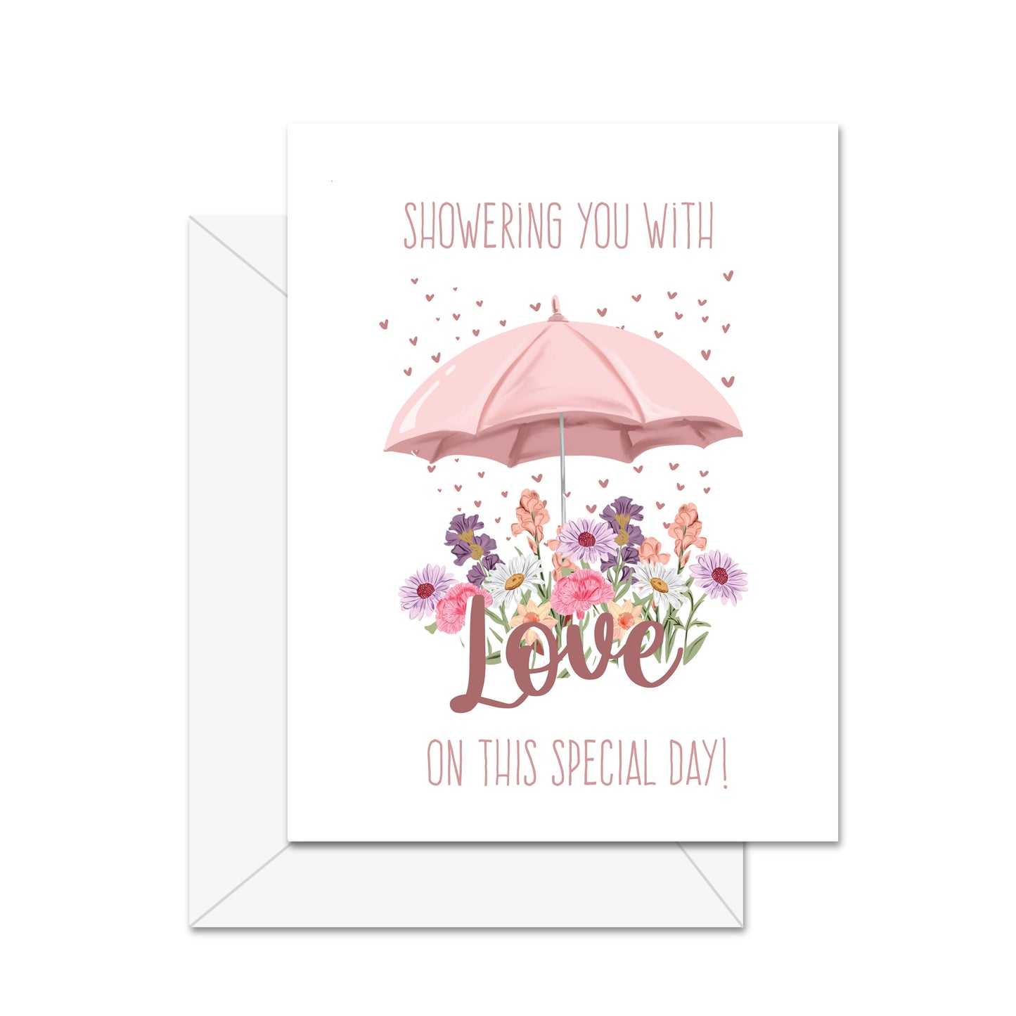 Jaybee Design Greeting Card Showering You With Love