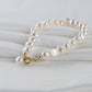 Blueyejewelry Bracelet Dainty Pearl Gold Chain