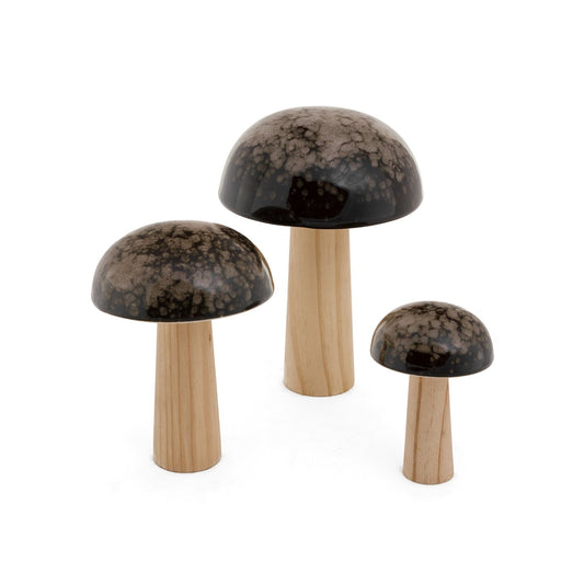 Decor Large Mushroom Brown