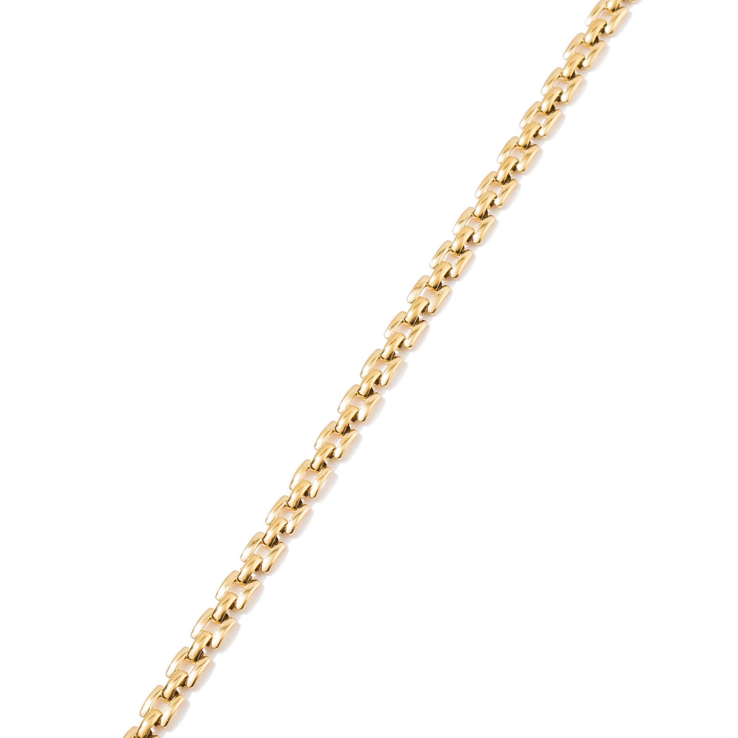 Brenda Grands Waterproof Bracelet Squared Chain