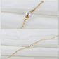 Blueyejewelry Bracelet Dainty Pearl Gold Chain