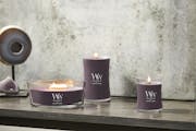 WoodWick Candle Amethyst Amber