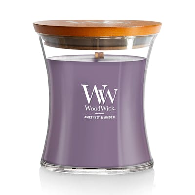 WoodWick Candle Amethyst Amber