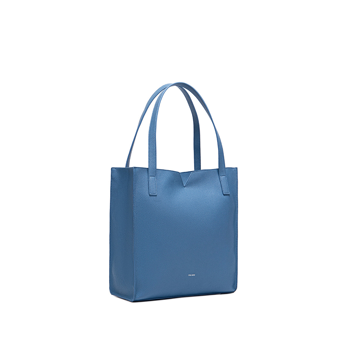PM Alicia Tote Muted Blue Pebbled