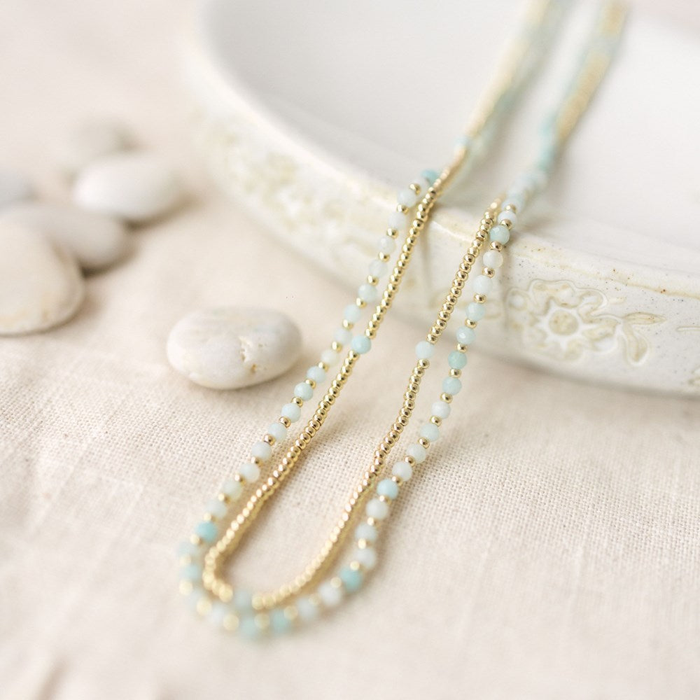 Glee Necklace Always Amazonite