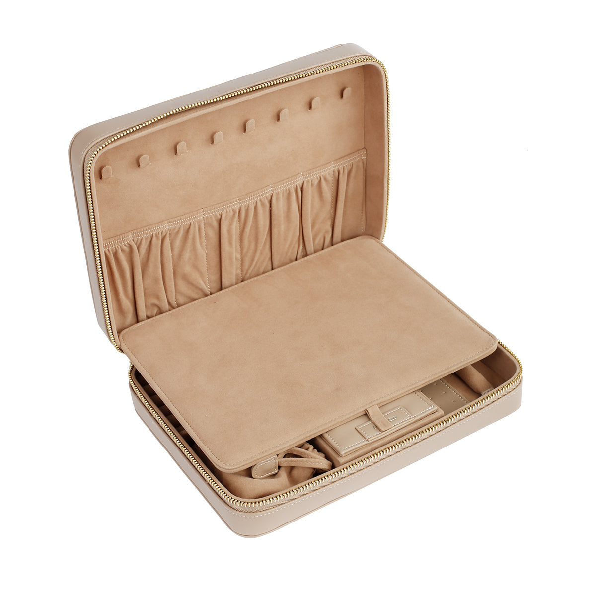 PM Blake Jewelry Case Large Sand Recycled