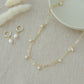 Glee Necklace Beatrice with White Pearl