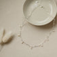 Glee Necklace Beatrice with White Pearl