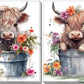 Art: Baby Highland Cow Set of 2 16x20