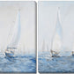 Art: Sailing Upwind SET of 2 16x20"