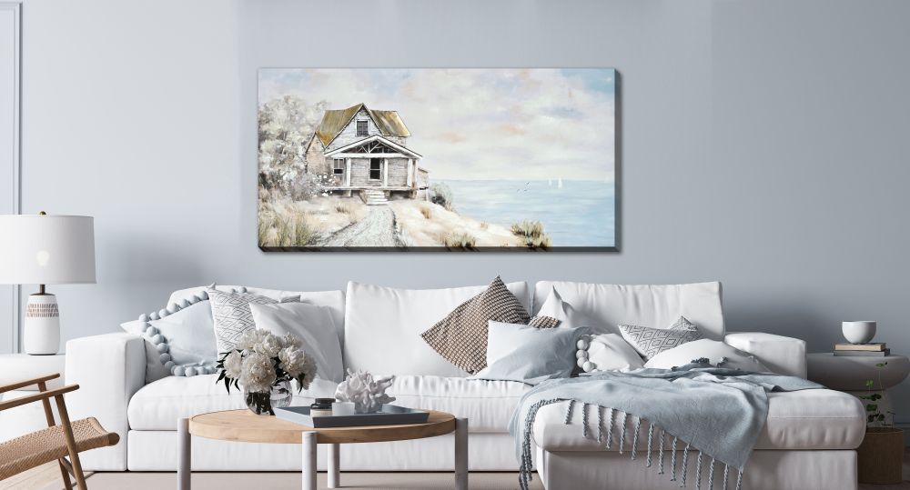 Art: Seaside Hideaway 28x56"