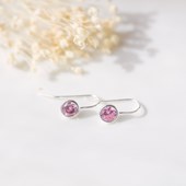 Glee Earrings Dazzle Pink