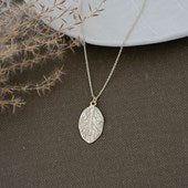 Wild Abandon Necklace Elm Leaf