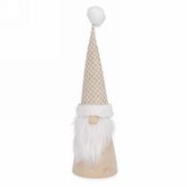 Gnome Decor with Glitter Hat 9.5"