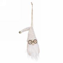 Ornament Gnome with Glasses