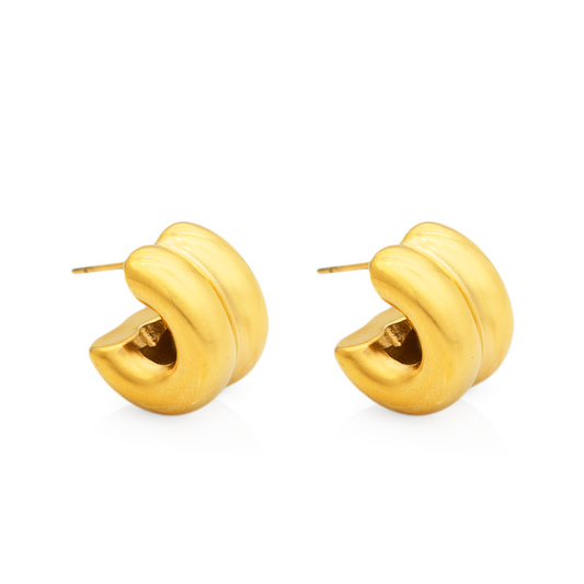 LTE Waterproof Hailey Earrings Gold