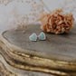 Wild Abandon Earrings Heart of Stone Studs