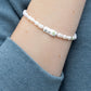 Scout Bracelet Pearl Affirmation Silver