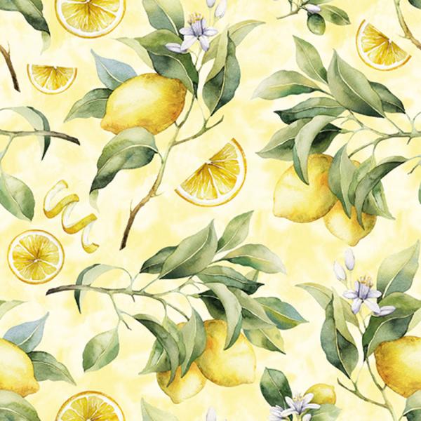 Lemon Lunch Napkins