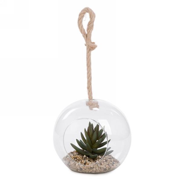Hanging Succulent Terrarium Ball