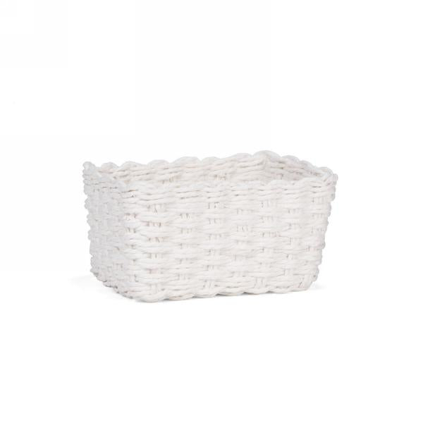 Set of Off White Weaved Baskets