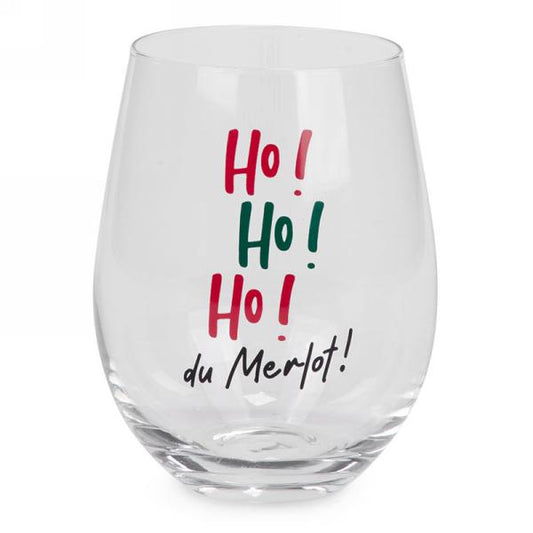 Stemless Wine Glass HOHOHO Merlot